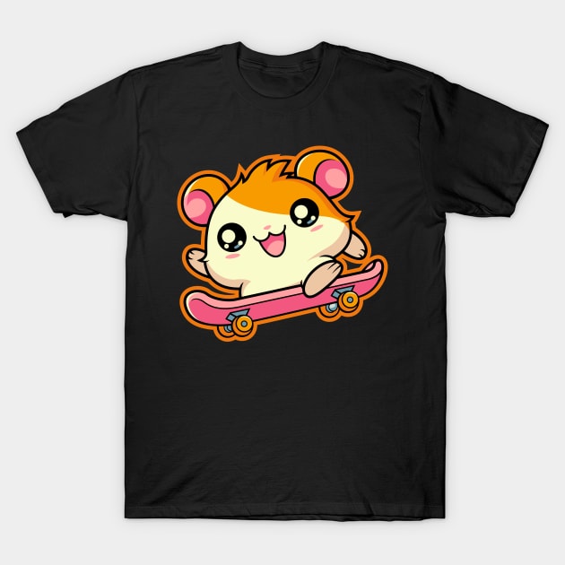 Hamtaro Skate V2 T-Shirt by Atpidarp